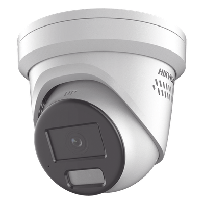DS-2CD2387G2H-LISU/SL - Cámara Turret IP / 8 Megapixel / Dual Light 40 m (131.2 ft) / ColorVu F1.0 / WDR 130 dB / Audio Bidireccional / IP67