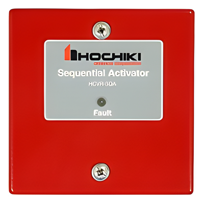 HCVR-SQA - Activador secuencial / 24 VDC / 1 A salida / 2 generadores simultáneos / Inundación total / Rojo