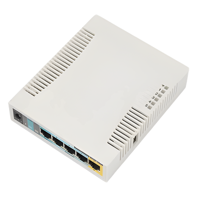 RB951UI-2HND - Mikrotik RB951Ui-2HnD Blanco Energía sobre Ethernet (PoE)
