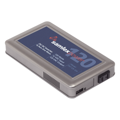 PST-120-12 - Inversor de corriente 120W, Ent: 12 Vcc, Sal: 120 Vca, de Uso 24/7 para Domos PTZ
