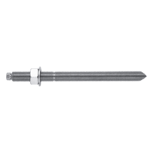 EQA-C12-160 - Espárrago Químico / Acero Galvanizado / M12 / 160 mm / Clase 5.8 ISO 898-1 / Rosca 110 mm