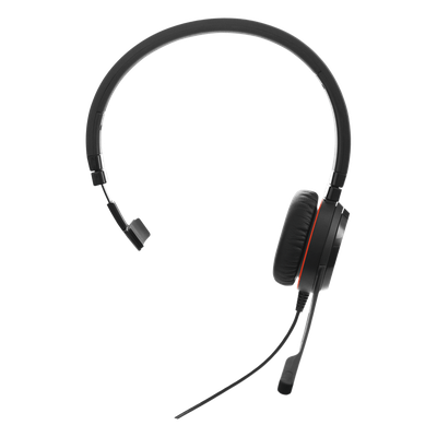 EVOLVE-30-MONO-UC - Jabra Evolve 30 Mono con conexión USB / 3.5mm, micrófono con cancelación de ruido y controlador en el cable con botones e indicadores LED (5393-829-309)