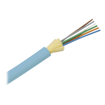 FODRZ12Y - Cable de Fibra Óptica / 12 Hilos / Multimodo OM4 50/125 / Tight Buffer 900µm / OFNR Riser / Dieléctrico / 0.61 m (2 ft) marcas