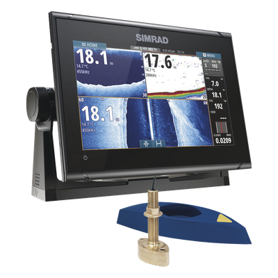 GO9-KIT-45 - Kit pantalla táctil 9" / Sonda CHIRP+ForwardScan+SideScan+DownScan / Transductor 600W 50/200kHz / NMEA 2000 / Wi-Fi / Cartografía Insight-Navionics-C-MAP