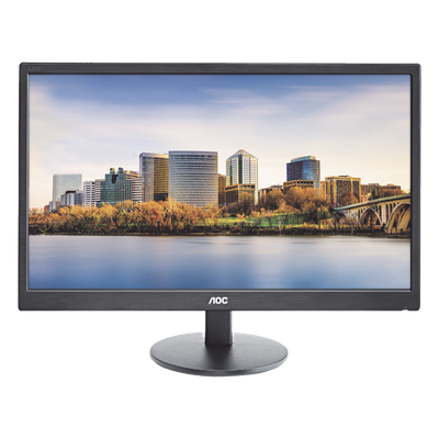 M2470-SWH - Monitor LED de 24", Resolución 1920 x 1080 Pixeles con Entradas de Video VGA/HDMI. Panel MVA y Altavoces Integrados. Compatible VESA