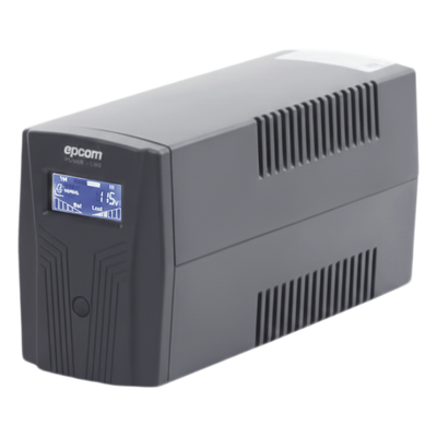 EPU850LCD - UPS Línea Interactiva / 850 VA / 510 W / 120 Vca ±5% / 6 Tomas NEMA 5-15R / Tiempo de Respaldo hasta 40 min / Topología AVR