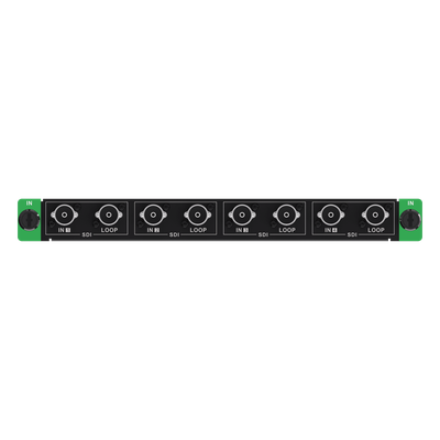 DS-D66S-04SDI/4K - Tarjeta de Entrada SDI 4 Canales 4K / 12G-SDI / HDR10 y HLG / 4K60 / 4 Loop-Through / Compatible Serie C66S