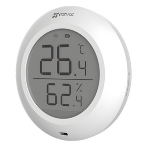 CS-T51C - Sensor de Temperatura y Humedad / Zigbee 2.4GHz / Pantalla LCD / Batería CR2450 3V / -10°C a +60°C / 5.28 x 2.03 in