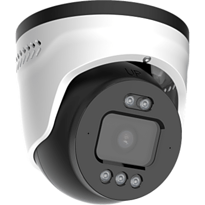 MS-CQ8231-HYPG1/4MM/M - Cámara Turret AI TrueColor 8 Megapixels (4K) / Sensor 1/1.8" / Lente 4 mm F1.0 / Smart Hybrid Light IR 40 m + Luz Blanca 30 m / IP67 IK10 / PoE / NDAA Compliant / VCA 2.0 / Detección hasta 75 m