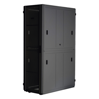XGL64222B - Gabinete para Centro de Datos / 42 UR / 600 mm de Ancho / 1200 mm de Profundidad / Carga Estática 1588 kg / Ventilación 80% / Acero Soldado