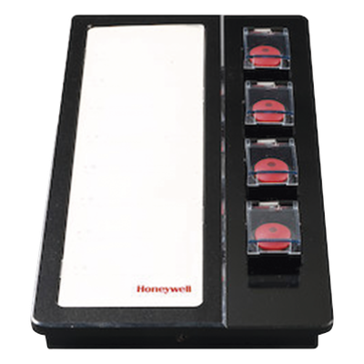 X-K4 - Extensión de Teclado IP / 4 Botones de Emergencia / LED de Estado / Modo Pulso o Mantenido / Hasta 8 Módulos por Estación