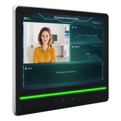 FACEKIOSKH10A - Terminal de Verificación Facial / Pantalla Táctil 10.1" / Autenticación Dual Rostro-Tarjeta / Cámara Binocular 2MP WDR / Capacidad 10,000 Rostros / WiFi 2.4 GHz / Android 7.1