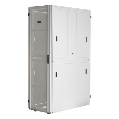 XGL64222W - Gabinete para Centros de Datos / 42 UR / 600 mm (23.6 in) Ancho / 1200 mm (47.2 in) Profundidad / Acero / Puertas Perforadas 80% / Blanco