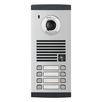 KVL-C308I - Frente de calle para 8 Apartamentos, compatible con monitores de 4 hilos, expandible a 20 o 32 deptos.