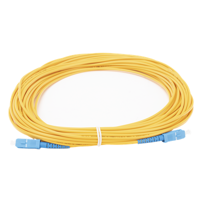 LPSM3SCUSCUS10 - Jumper de Fibra Óptica / Monomodo OS2 G.652D / SC/UPC-SC/UPC / Simplex / 10 m (32.81 ft) / 3 mm