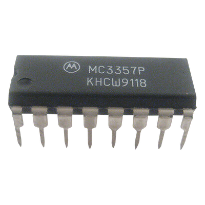 MC3357P - Circuito Integrado FI FM Banda Angosta / 4.0-8.0 VDC / 3.0 mA / 40-46 dB Ganancia / 400 Ω Salida