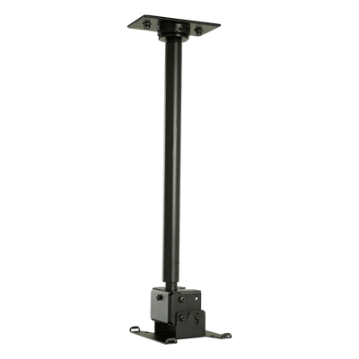 LCC-18 - Soporte de Techo para LCD / Ajustable 18"-30" o 36"-48" / Inclinación -5° a +20° / Orientación Paisaje o Retrato / VESA 75/100 mm / Carga Máxima 40 lb (18.1 kg) / Incluye Placa de Techo y Hardware