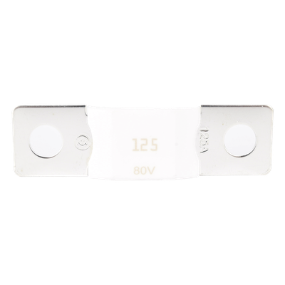 MEGA125/80 - Fusible Mega / 125A / 80V / 110mV Caída de Tensión / Paquete de 5 Unidades