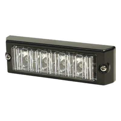 X3704-BW - Luz Auxiliar / 4 LEDs Bicolor Ultra Brillantes / 21 Patrones de Destello / 12-24 VCC / 0.7 A / Uso Interior y Exterior