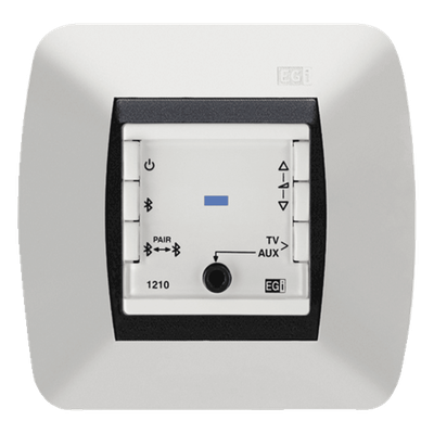 121010H - Mando Bluetooth | Entrada AUX/TV | Amplificador 2+2W | 16Ω | 110-230VCA