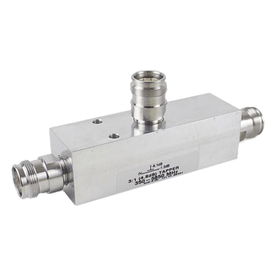 DN-44FE - Separador RF / 3:1 Tap / 4.8 dB / 350-5930 MHz / 500 W / -161 dBc PIM / 4.3-10 IP67 / 380 g