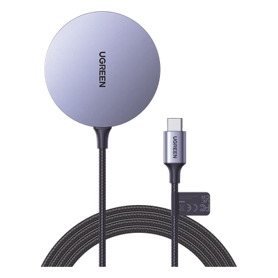 30233 - Ugreen 3023330233 Smartphone Gris USB Cargador inalámbrico Carga rápida Interior