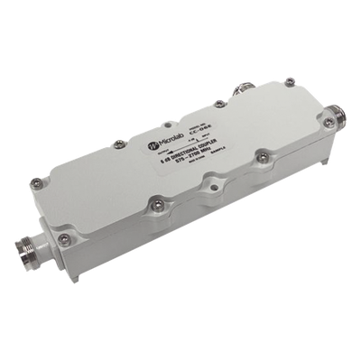 CC-08E - Acoplador direccional / 8dB / 575-2700MHz / 300W AVG / -161 dBc PIM / 4.3-10 IP67