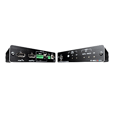 FC-46H2 - Desembebedor de Audio HDMI / 4K 60 Hz UHD (4:4:4) / 18 Gbps / HDR / HDCP 2.2 / Salidas S/PDIF y Balanceado / ARC / EDID Inteligente