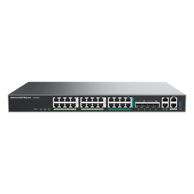 GCC6021 - GCC6021, Dispositivo 4 en 1, Conmutador IP, Firewall, Ruteador VPN y Switch, 16xGEth, 8x2.5GEth, 8xPoE/bt, 16xPoE/at, 4xSFP+, 1 USB, 1xConsola, 2xHA, 1xMGMT