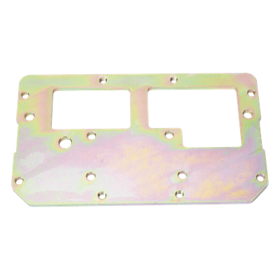 XBSF9SPLATE - Placa para barrera / Diseño específico XBSF9SP / Material resistente a condiciones externas / Acabado anticorrosión / Instalación en barreras vehiculares