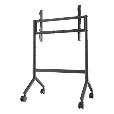 P100NB - Soporte Móvil para Pantalla / 65" a 90" / Carga 90.9 kg (200 lbs) / VESA 200x200 a 800x500 / Altura Ajustable 1110-1560 mm (43.7"-61.4") / Ruedas 360°
