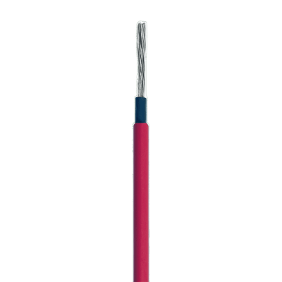 CBLUT12R/500 - Cable Fotovoltaico / 4 mm² (12 AWG) / Cobre Estañado / 1000/2000 V / Rojo / Rollo 500 m / UL 4703 y TUV / -40°C a 90°C