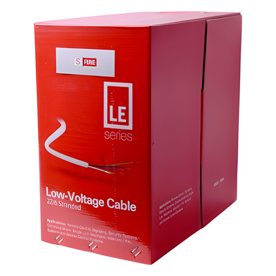 SF-22-06-LE - Cable para Alarma / 6 Conductores / 22 AWG / CCA / 305 m (1000 ft) / PVC Retardante / Blanco