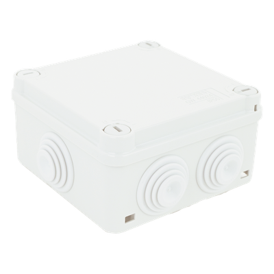GW-44-024 - Gewiss Caja Estanca Derivación PVC 100x100x50mm, IP55, 6 Entradas