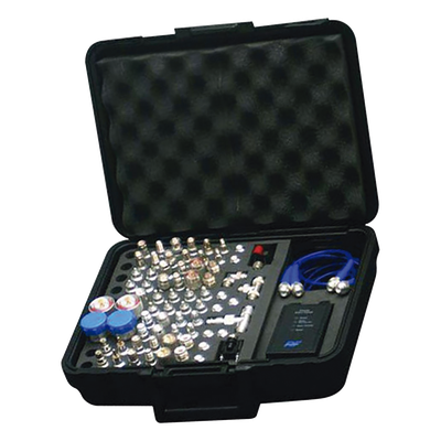 RFA-4022 - Kit de Adaptadores RF / 74 Piezas / Frecuencia 6 GHz / Estuche con Bisagras / Incluye Probador y Cables