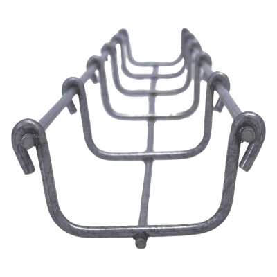 MG-50-920BM - Charola Tipo Malla Bimetálica / 50 mm Ancho / 33 mm Peralte / Tramo 3 m (9.8 ft) / Hasta 26 Cables Cat6 / Exterior y Zonas Húmedas