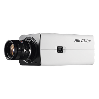 DS-2CD2821G0(C) - Cámara Box IP / 2 MP / Ultra Baja Iluminación 0.005 lux / WDR 120 dB / PoE 802.3af / 12 Vcc / Micro SD 128 GB
