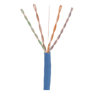 PUP6C04BU-WN - Cable UTP / Categoría 6 / 305 m (1000 ft) / 23 AWG / CMP Plenum / 250 MHz / 4 Pares