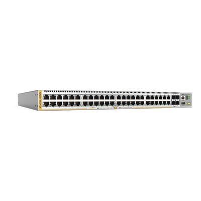AT-X530L-52GPX-90 - Switch L3 Apilable / 48 Puertos PoE+ Gigabit / 4 SFP+ 10G / 176 Gbps / 740 W PoE+ / Stackable