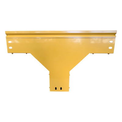 CHFBTV4X4R8EPK - Charola T Vertical / Aluminio Fundido / 4" x 4" / Radio 8" / Recubrimiento Epóxico / Incluye Accesorios