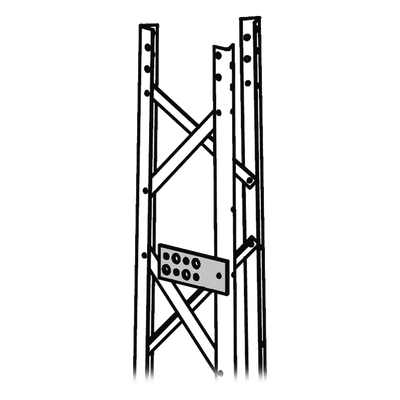 TRY-T-TXB - Guía de Cableado de Comunicación / Galvanizado en Inmersión en Caliente / Compatible Línea TITAN / 3 Unidades por Sección