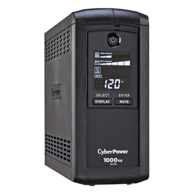 CP1000AVRLCDA - CyberPower CP1000AVRLCD UPS 1 kVA 600 W 60 Hz 1080 J