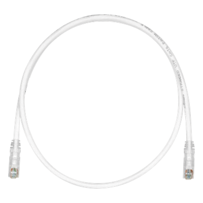 UTPSP5Y - Cable de Parcheo UTP Cat6 / 24 AWG / CM / 1.52 m (5 ft) / Contactos Oro 50 μm