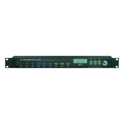 ICT180SE12IRC - Panel de Energía IP Administrable / 12 Salidas Controlables / 180 A / 12-30 Vcc / Watchdog por Ping IP / Rack 1U 19"
