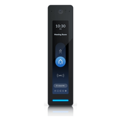 UA-G3-PRO-B - Lector de Acceso Avanzado / Cámara 2 MP / Pantalla Táctil 4.7' / NFC y PIN / Reconocimiento Facial / PoE / IP55