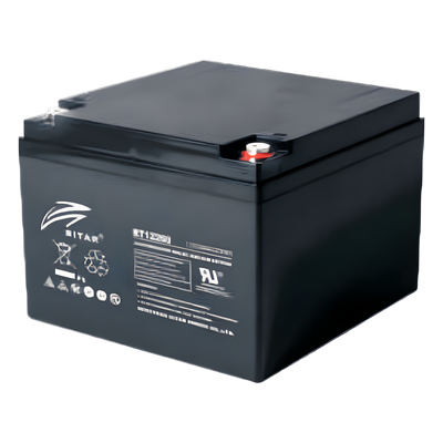 RT12260 - Batería AGM-VRLA / 12 Vcc / 26 Ah / Terminales M5 / Vida Útil 6 a 8 Años / Resistente a Altas Temperaturas