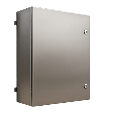 PST606025INOXB - Gabinete IP66 / Acero Inoxidable / 600x600x250 mm (23.6x23.6x9.8 in) / Placa Galvanizada / 50 kg Carga