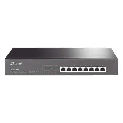 TL-SG1008MP - TP-Link TL-SG1008MP dispositivo de redes No administrado 8 Gigabit Ethernet (10/100/1000) 8