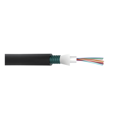 FSMP924Y - Cable de Fibra Óptica / 24 Hilos / Monomodo OS2 / OFCP Plenum / Interior-Exterior / Loose Tube 250μm / Armado / 2 ft Marcas