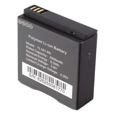 YL101PA - Batería de Respaldo / 2500 mAh / 3.8 VCC / Litio de Alta Densidad / 40 x 40 x 14 mm